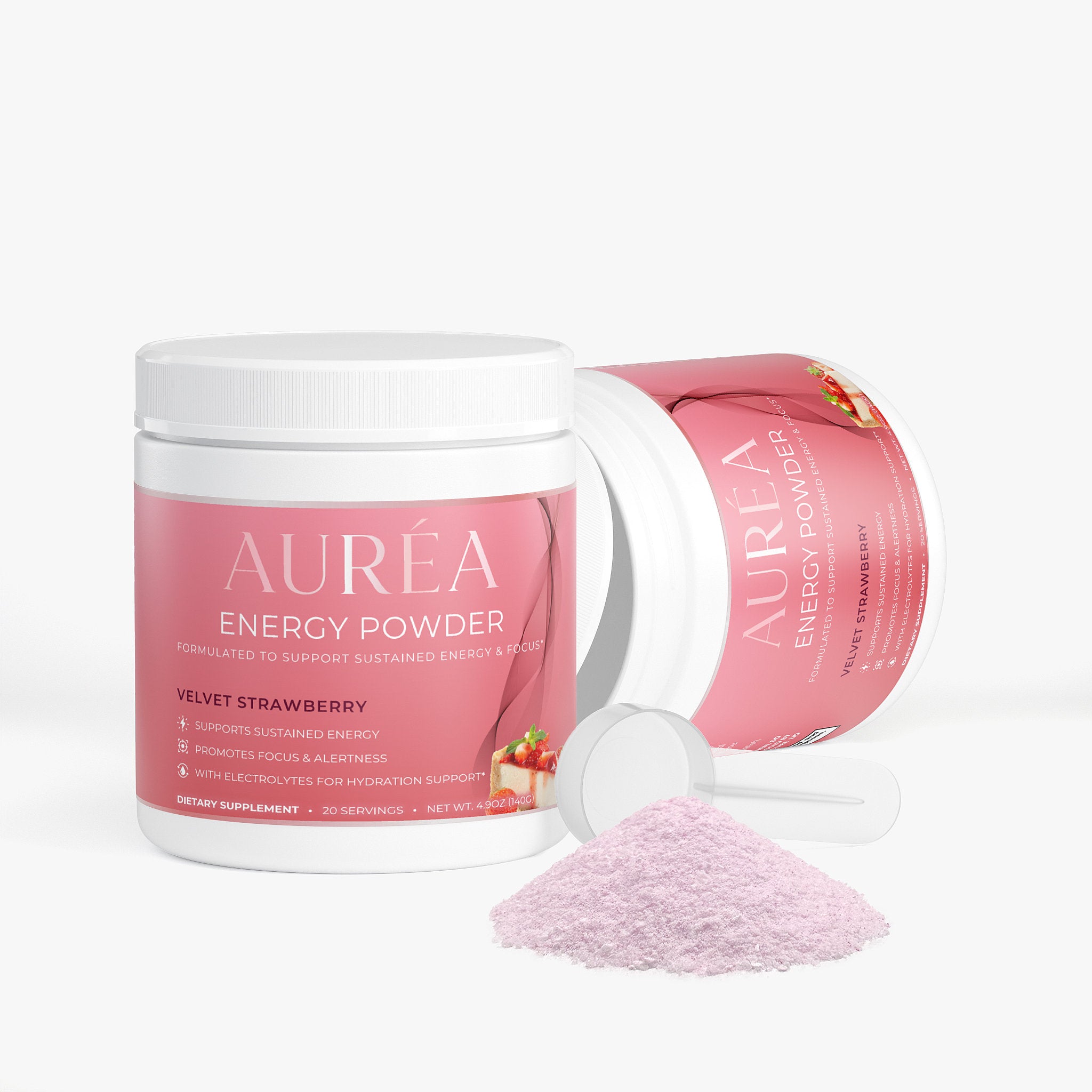 Energy Powder (Strawberry Shortcake)